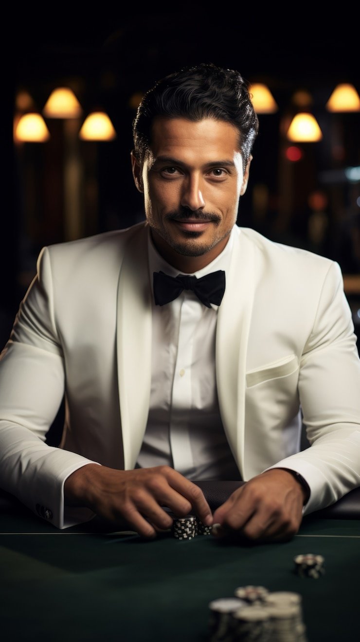 নিয়ন আলোতে তিন পত্তি টেবিল গাইড